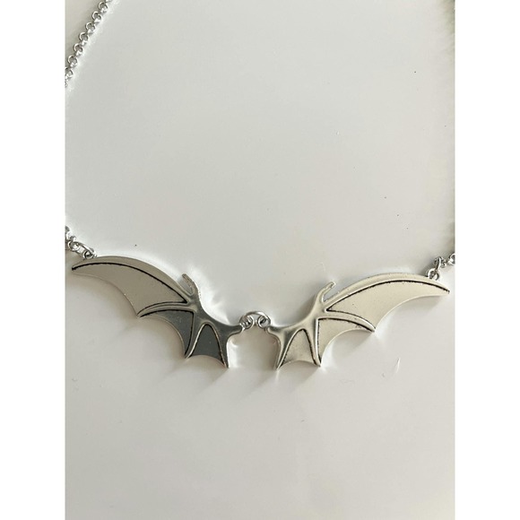 STEAL! Y2K Japan Vampire Bat Necklace - Picture 2 of 4